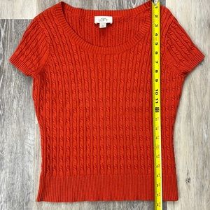 Ann Taylor LOFT top, cable knit